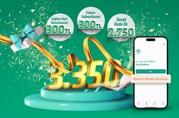 Mobilden Kuveyt Türklü Olanlara Toplamda 3350 TL Hediye!